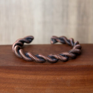 Pulsera de Cobre tono oscuro