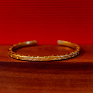 Pulsera de bronce diseño mosaico